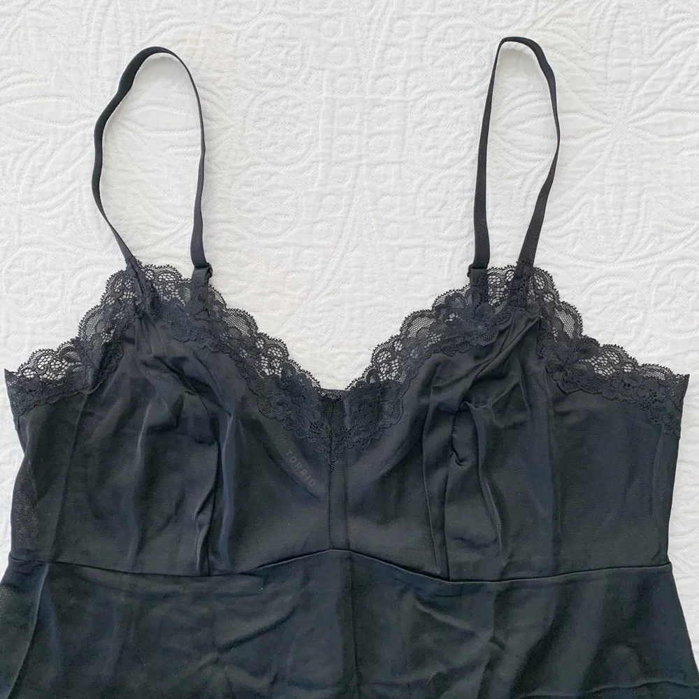 Torrid Babydoll Tricot Slip,‎ Black